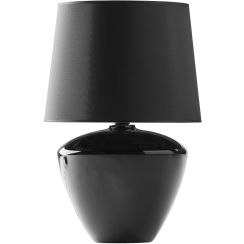 TK Lighting Fiord asztali lámpa 1x15 W fekete 5463