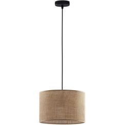 TK Lighting Juta függőlámpa 1x15 W barna 6580