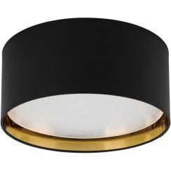 TK Lighting Bilbao mennyezet 4x15 W fekete-arany 3432