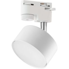 TK Lighting Tracer lámpa gyűjtősínekhez 1x10 W fehér-króm 4397