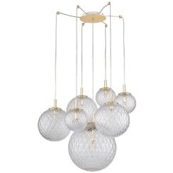 TK Lighting Cadix függőlámpa több mint 6x6 W arany 4608