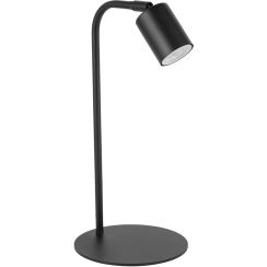 TK Lighting Logan asztali lámpa 1x10 W fekete 5414
