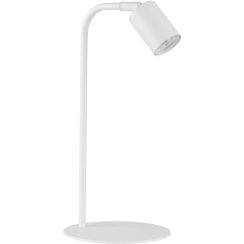 TK Lighting Logan asztali lámpa 1x10 W fehér 5490