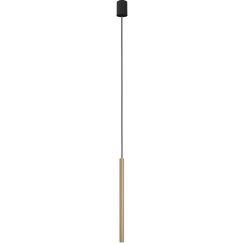 Nowodvorski Lighting Laser függőlámpa 1x10 W fekete-sárgaréz 8798