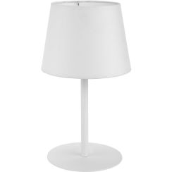 TK Lighting Maja asztali lámpa 1x15 W fehér 2935