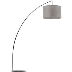 TK Lighting Moby állólámpa 1x15 W fekete-szürke 5487