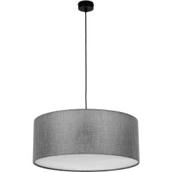 TK Lighting Earth függőlámpa 3x15 W fehér-fekete-szürke/hamvas 4654