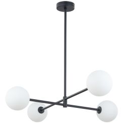 TK Lighting Sarius mennyezeti lámpa 4x6 W fehér-fekete 4733