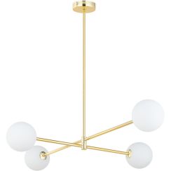 TK Lighting Sarius mennyezeti lámpa 4x6 W fehér-arany 4737