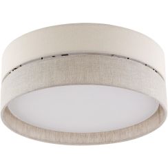 TK Lighting Eco mennyezet 3x15 W fehér-szürke-bézs 5775