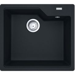 Franke Urban gránit mosogató 56x50 cm fekete 114.0687.261