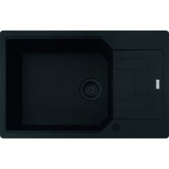 Franke Urban gránit mosogató 78x50 cm fekete 114.0697.751