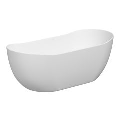 Cersanit Inverto térben álló kád 180x80 cm ovális fehér S301-372