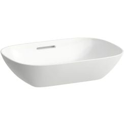 Laufen Ino mosdótál 50x36 cm négyszögletes mosdótálak fehér fényes H8123024001091