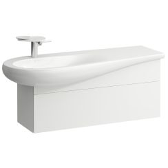 Laufen Il Bagno Alessi szekrény 99.5x32x34 cm Függesztett, mosdó alatti fehér H4304210972601