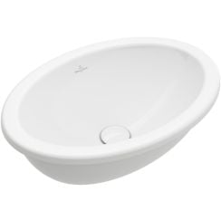 Villeroy & Boch Loop & Friends mosdótál 50x36 cm ovális süllyesztett fehér 4A610101