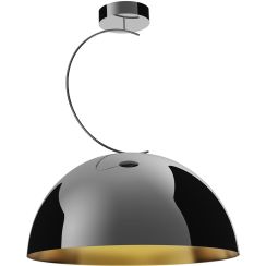MaxLight Twenty mennyezeti lámpa 1x60 W fekete-arany P0463