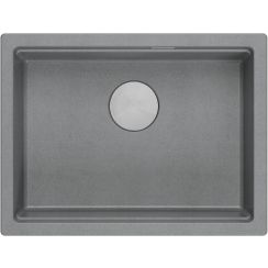 Quadron Logan graniteq mosogató 56x45 cm szürke/grafit/onix HQJ6045U5_BS_U