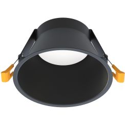Nowodvorski Lighting Uno beépített lámpa 1x15 W fekete 10845