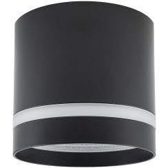 Nowodvorski Lighting Cres mennyezeti lámpa 1x12 W fekete 10480