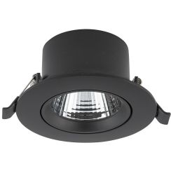 Nowodvorski Lighting Egina beépített lámpa 1x5 W fekete 10548