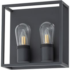 Nowodvorski Lighting Margot kültéri fali lámpa 2x10 W grafit 10503