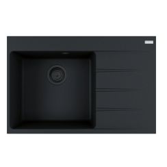 Franke Centro gránit mosogató 78x50 cm fekete 114.0693.565