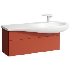 Laufen Il Bagno Alessi szekrény 99.5x32x34 cm mosdókagyló alá akasztható H4304310972691