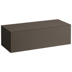 Laufen Il Bagno Alessi szekrény pulttal 120x50x37 cm mosdókagyló alá akasztható gesztenye H4303000974291