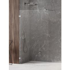 New Trendy Avexa zuhanykabin fal walk-in 90 cm króm fényes/átlátszó üveg EXK-1542