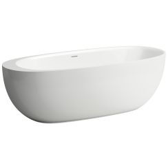Laufen Il Bagno Alessi térben álló kád 185x80 cm ovális fehér H2209720000001