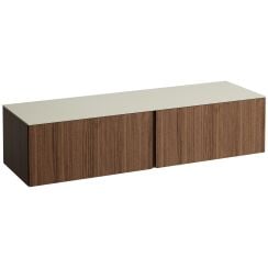 Laufen Il Bagno Alessi szekrény pulttal 160x50x37 cm mosdókagyló alá akasztható H4313300976301