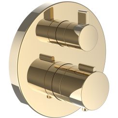 Laufen City Therm zuhanycsaptelep süllyesztett z termosztáttal arany HF905474463000