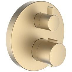 Laufen City Therm kád és zuhany csaptelep süllyesztett z termosztáttal arany HF905475462000