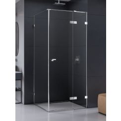 New Trendy Eventa zuhanykabin 80x80 cm négyzet króm fényes/átlátszó üveg EXK-4499