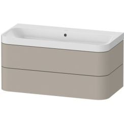 Duravit Happy D.2 mosdó szekrénnyel 97.5 cm szürke HP4348N6060