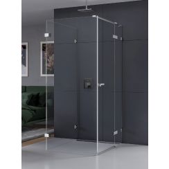 New Trendy Eventa zuhanykabin 90x90 cm négyzet króm fényes/átlátszó üveg EXK-4604