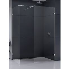 New Trendy Eventa walk-in zuhanykabin 120x100 cm króm fényes/átlátszó üveg EXK-4659