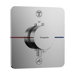 Hansgrohe ShowerSelect Comfort Q kád és zuhany csaptelep süllyesztett igen króm 15583000