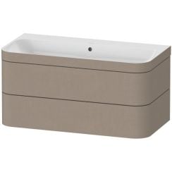 Duravit Happy D.2 mosdó szekrénnyel 97.5 cm bézs HP4638N7575