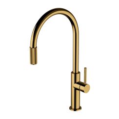 Omnires Switch konyhai csaptelep szűrővel álló arany/régi arany SW9057-FD1GL