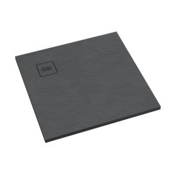 Schedline Protos Grey Stone négyzet alakú zuhanytálca 80x80 cm szürke 3SP.P1K-8080/S/ST-M1/S/ST
