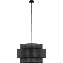 TK Lighting Calisto függőlámpa 3x15 W fekete 5099