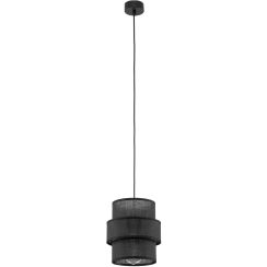 TK Lighting Calisto függőlámpa 1x15 W fekete 5306