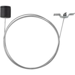 TK Lighting Tracer zsinóros rendszer fekete-króm 5304