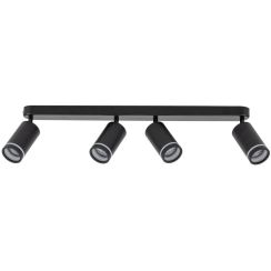 TK Lighting Jet mennyezeti lámpa 4x10 W fekete 6916