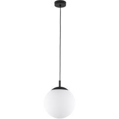 TK Lighting Esme függőlámpa 1x15 W fehér-fekete 5670