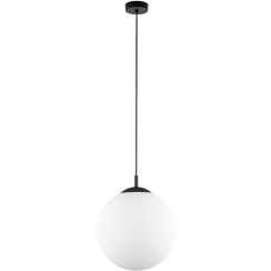 TK Lighting Esme függőlámpa 1x15 W fehér-fekete 5671