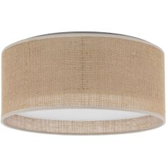 TK Lighting Juta mennyezet 2x15 W bézs 5798
