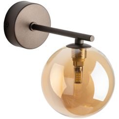 TK Lighting Esme oldalfali lámpa 1x6 W barna 4527